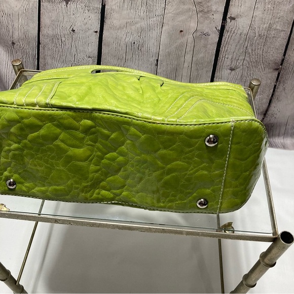 Lime Green designer bag by MAXX New York - Picture 6 of 12